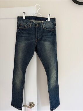 H&M Slim Jeans in Dark Blue Wash